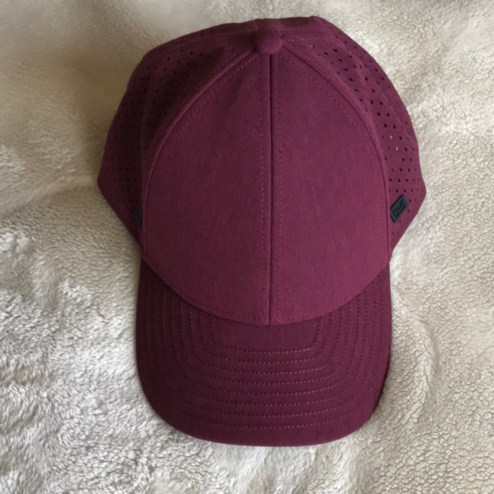MELIN Hydro A-Game Heathered Burgundy Baseball Cap - Classic